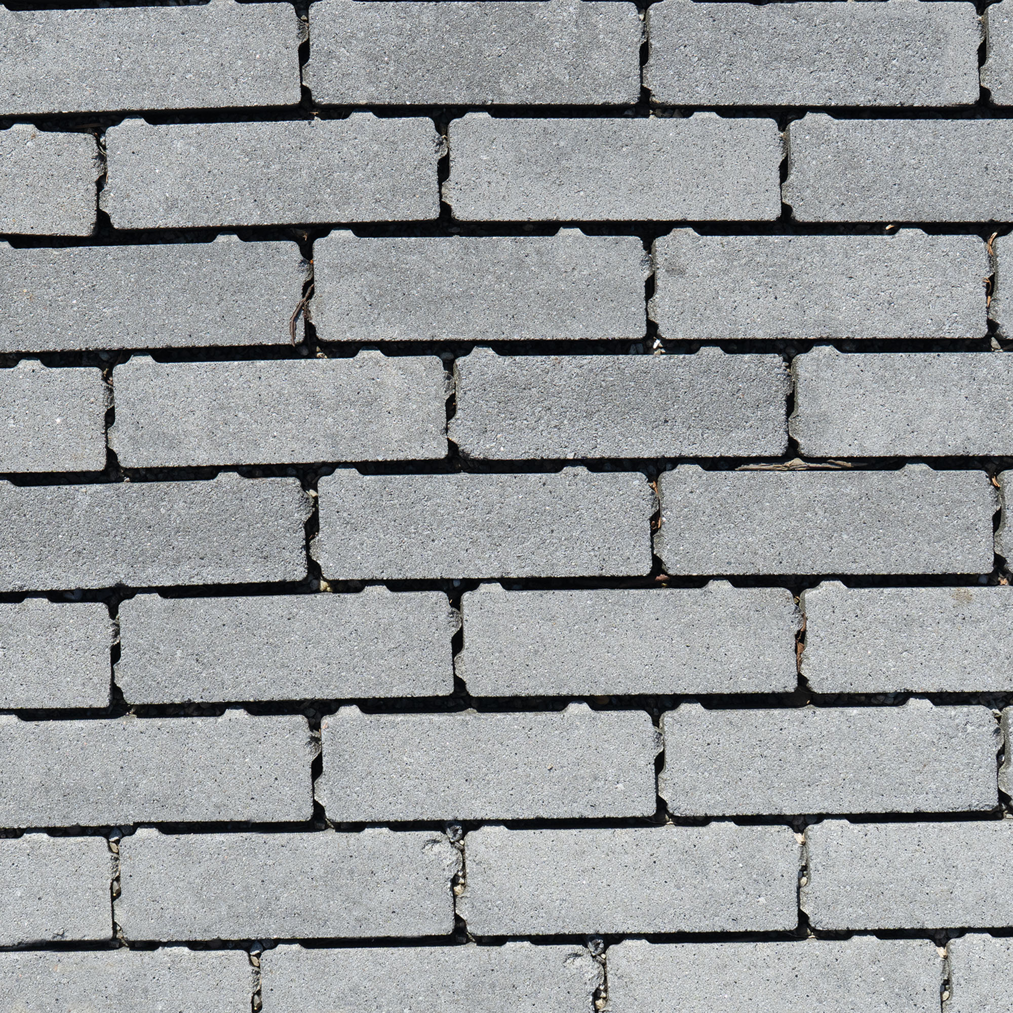 Eco Bricks waterpasserend 7x21x8cm Veerse Grijs/Zwart