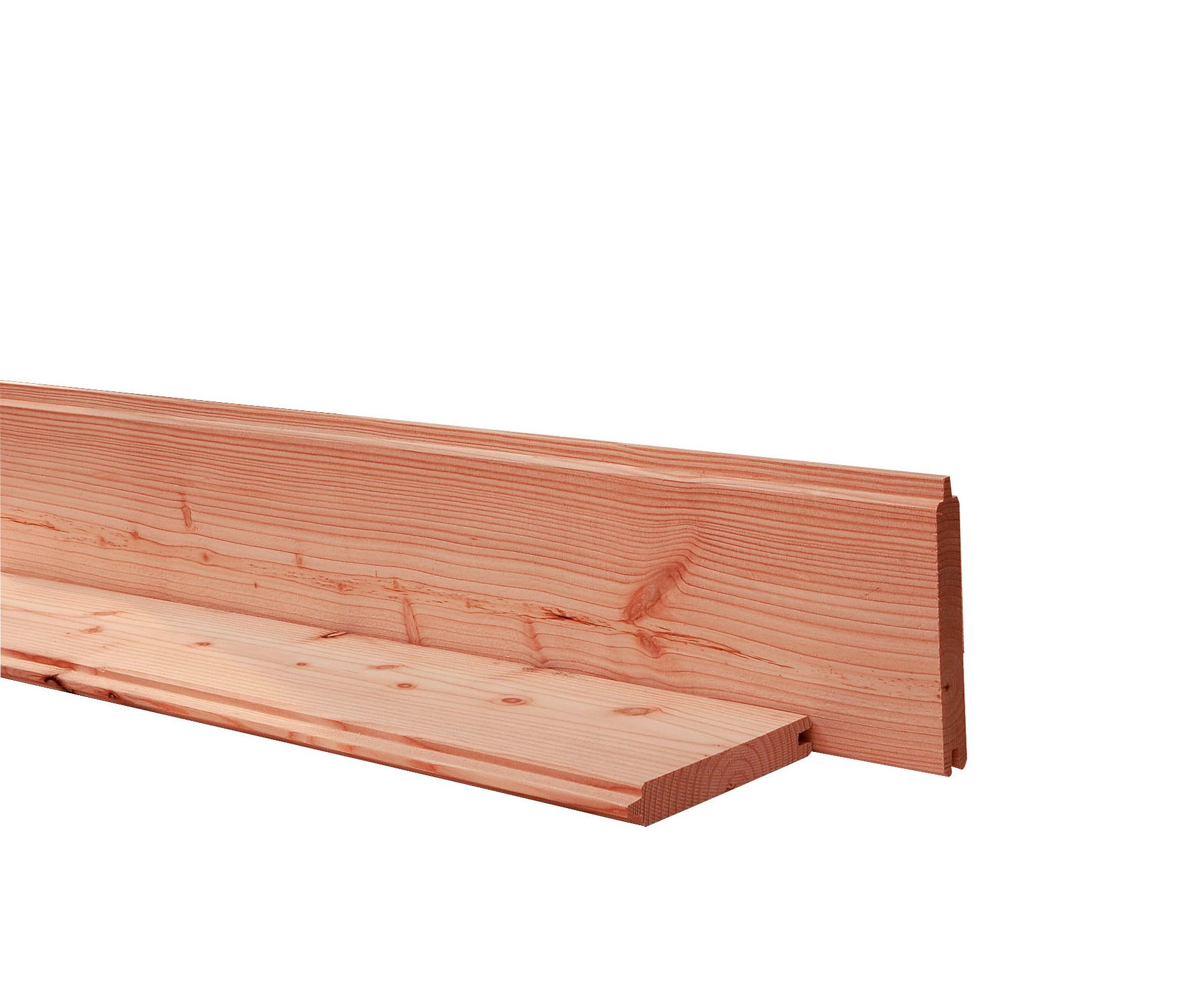 Douglas geschaafd blokhutprofiel 2,8x19,5x300cm, onbehandeld (1011332)