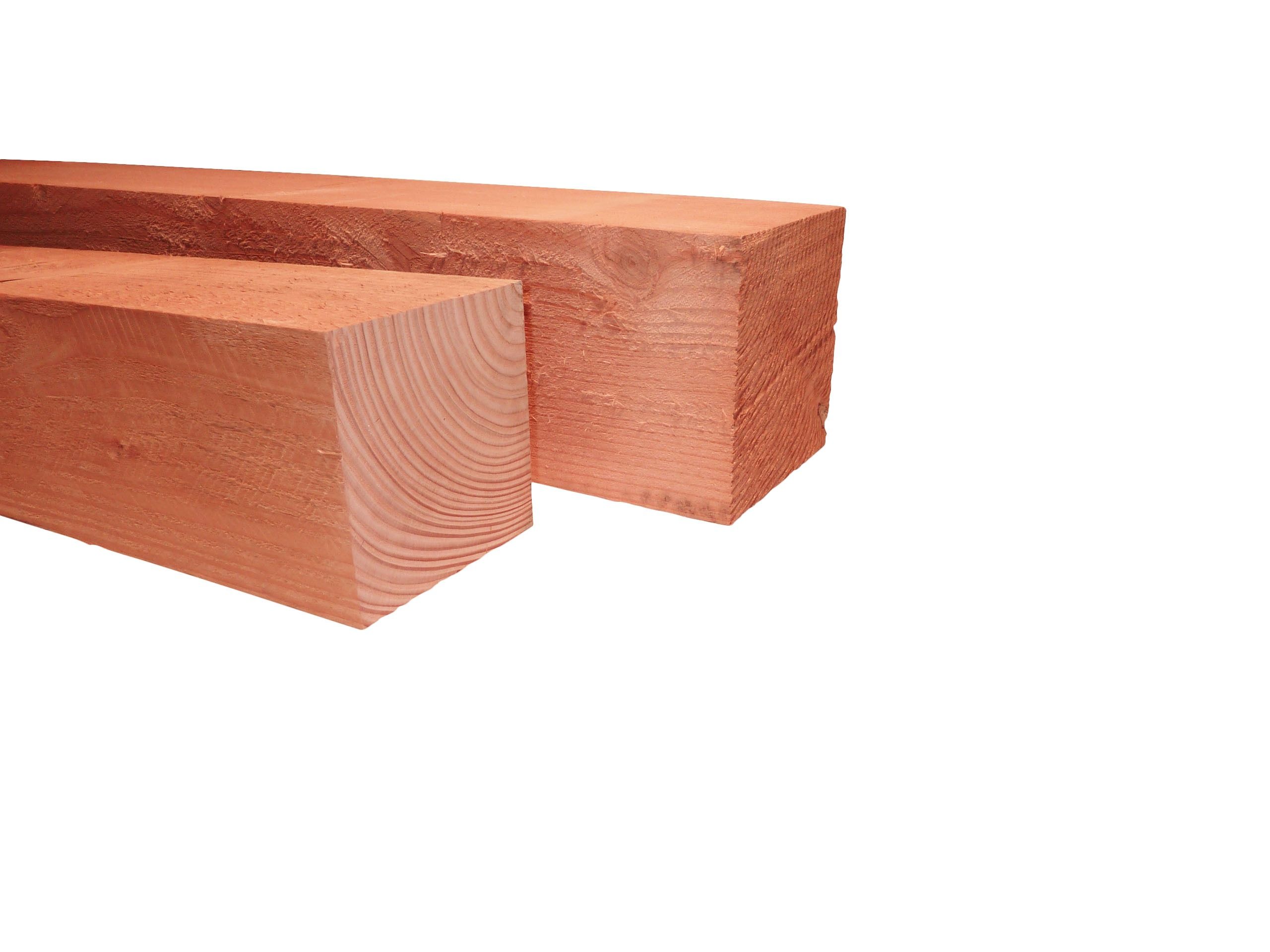 Douglas fijnbezaagde paal 15x15x600cm, onbehandeld (1022422)