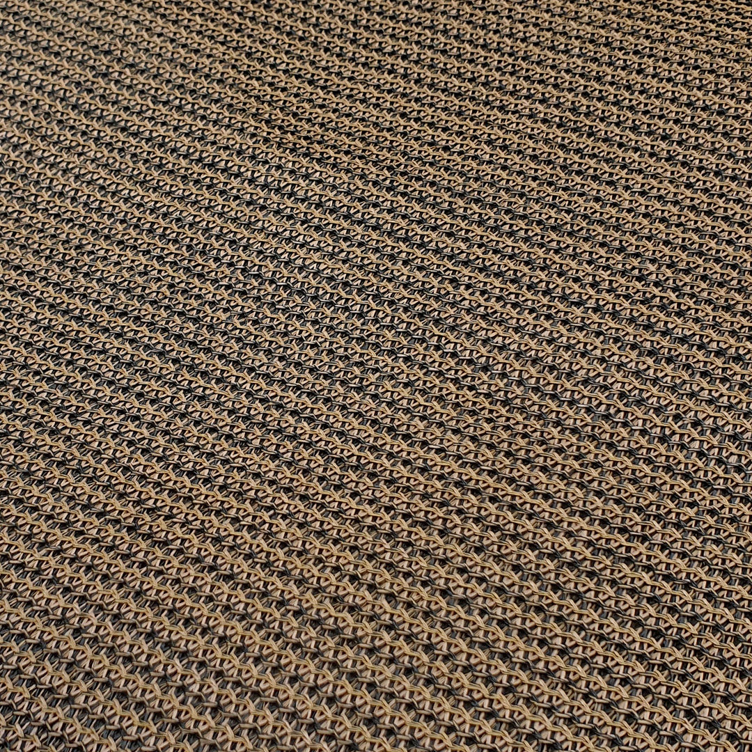 Strak schaduwdoek HPDE 292x392cm, incl. bevestigingsmaterialen, bruin. T.b.v. Pergola 300x400cm (1052599)