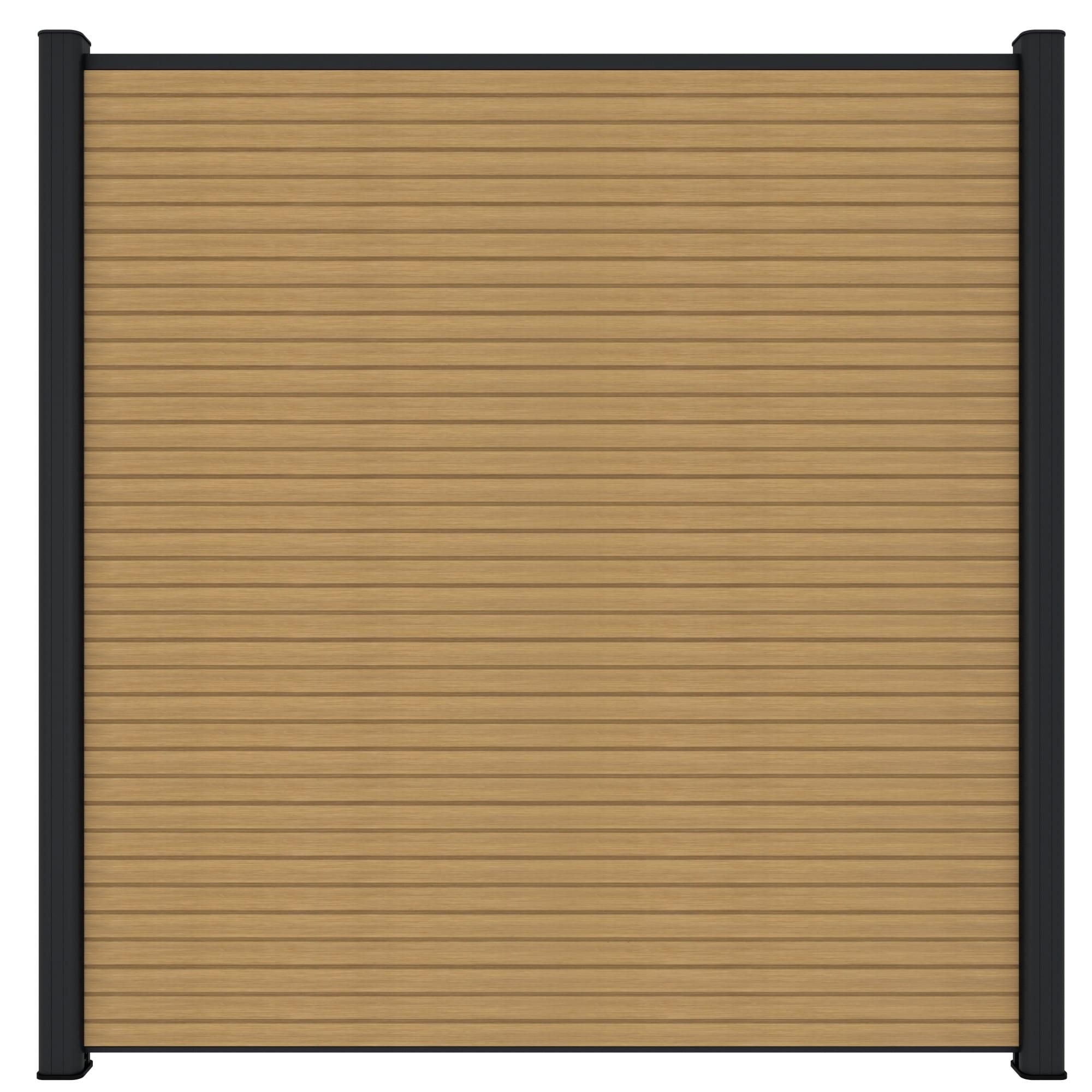NewTechWood Co-extrusie composiet scherm Triple 180x180cm Red Cedar (1064249)