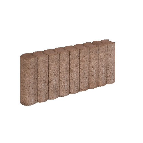 Rondo Palissadeband 8x25x50cm Bruin
