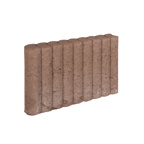 Rondo Palissadeband 8x35x50cm Bruin