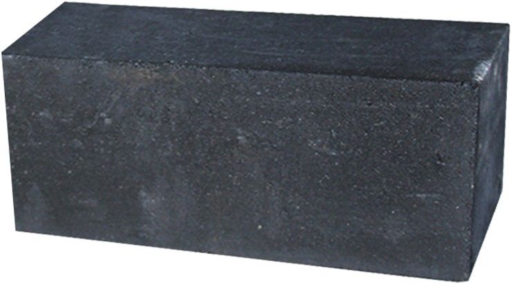 Palissade block 30x15x15cm Zwart