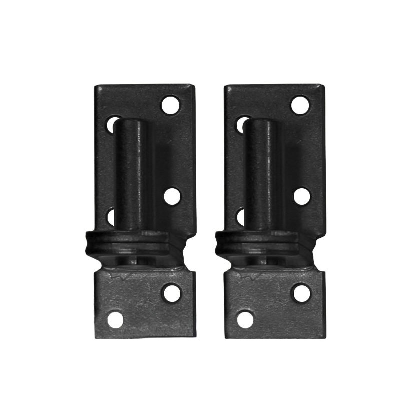 Plaatduimen zwart 38x5mm Ø16mm, 2 stuks