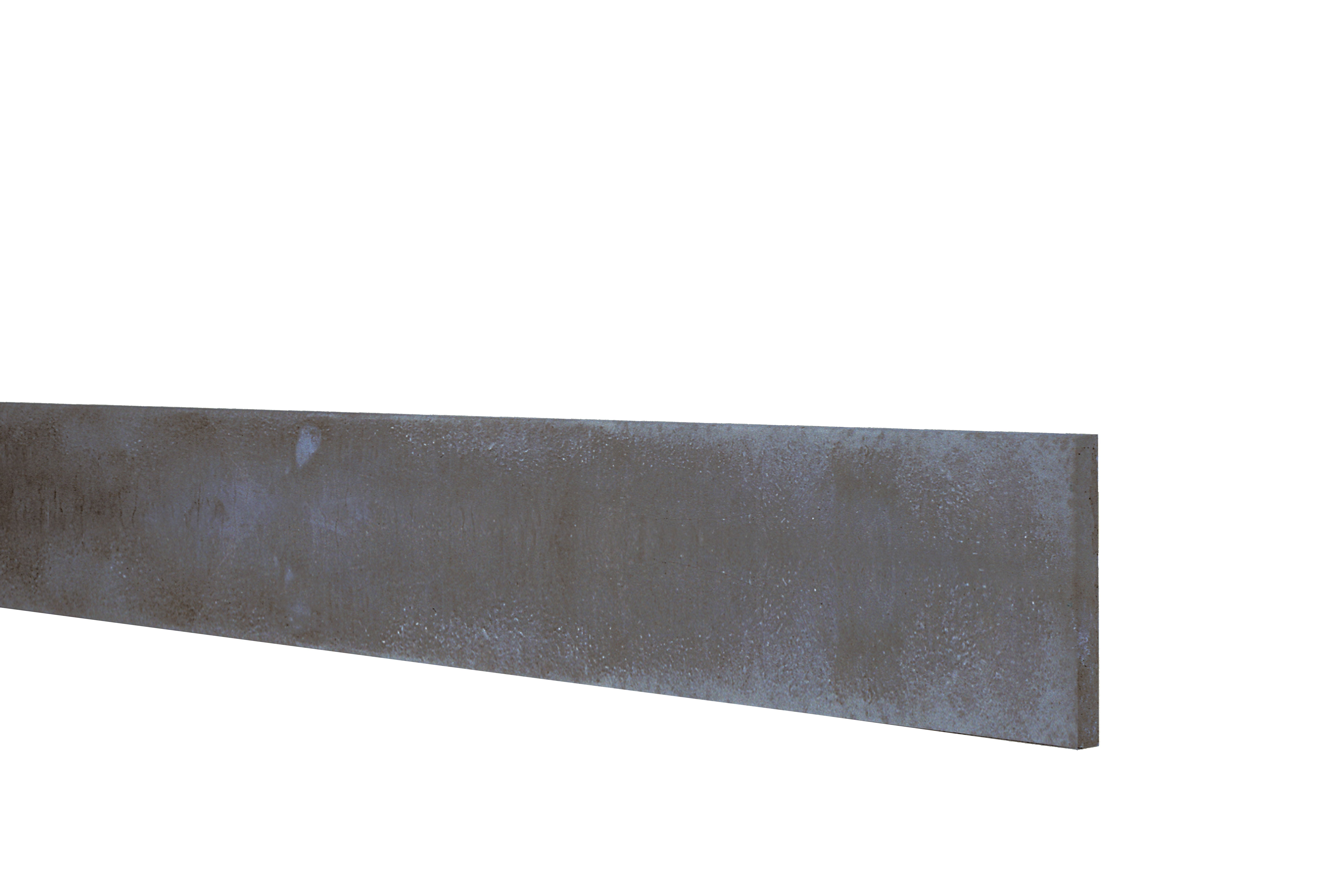 Betonplaat stampbeton 25x3,5x225cm antraciet (W13038)