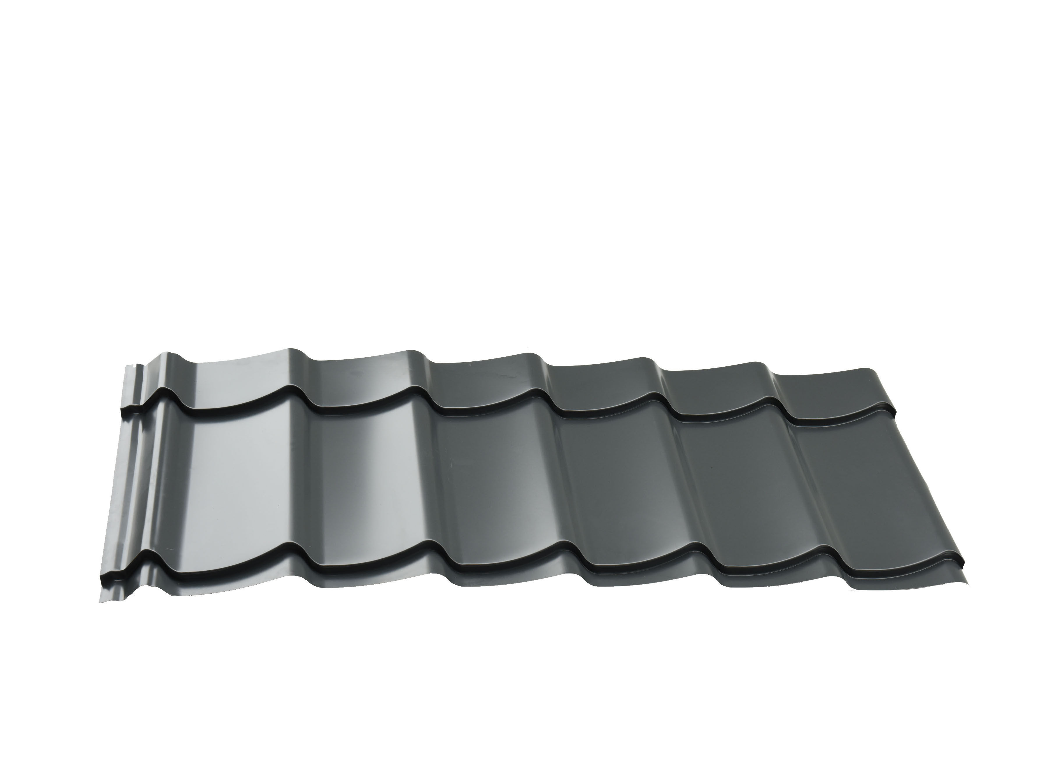 Dakpanplaten t.b.v. Douglasvision kapschuur Comfort 405x320cm antraciet (W15517)