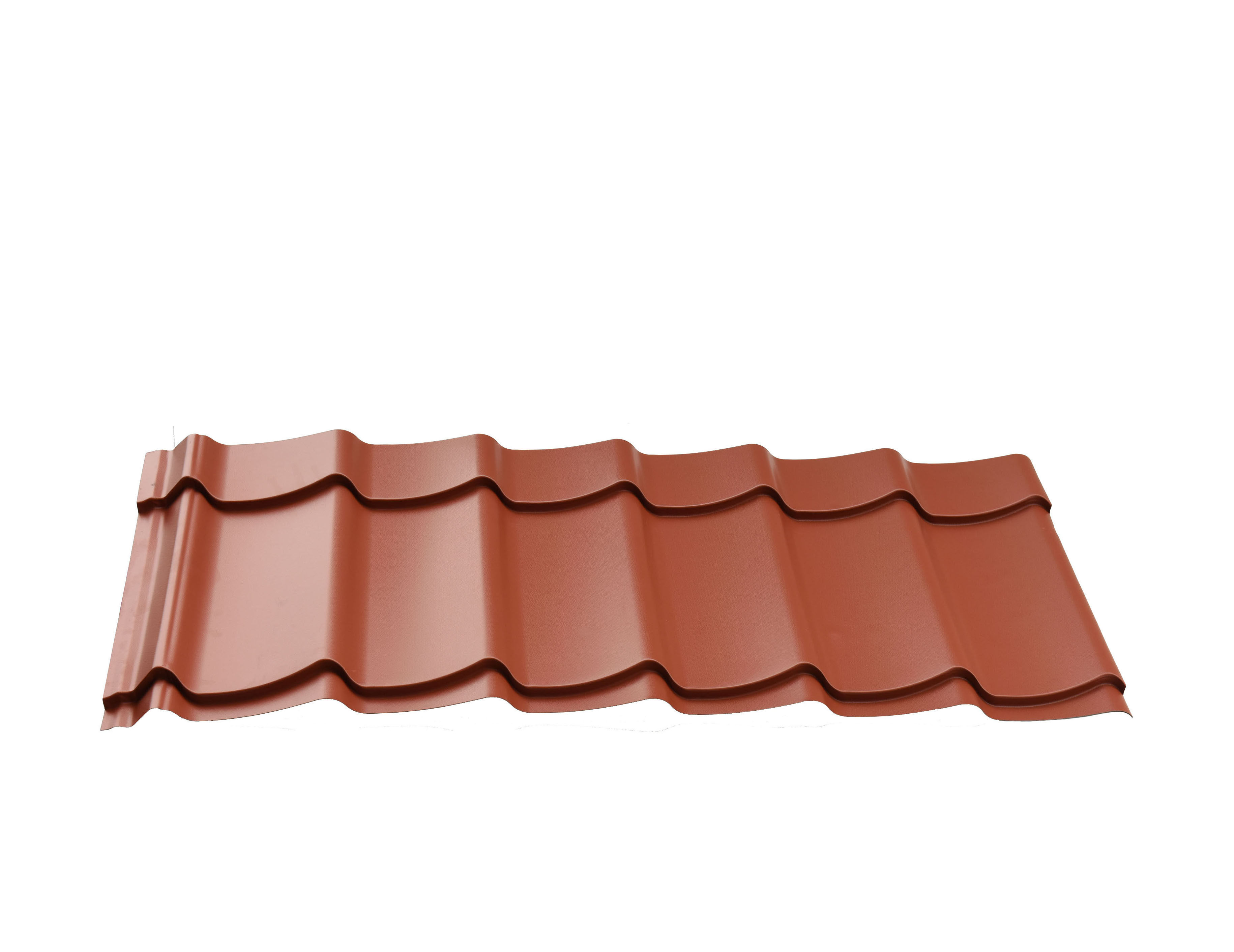 Dakpanplaten t.b.v. Douglasvision kapschuur Comfort 405x320cm Terracotta (W15617)