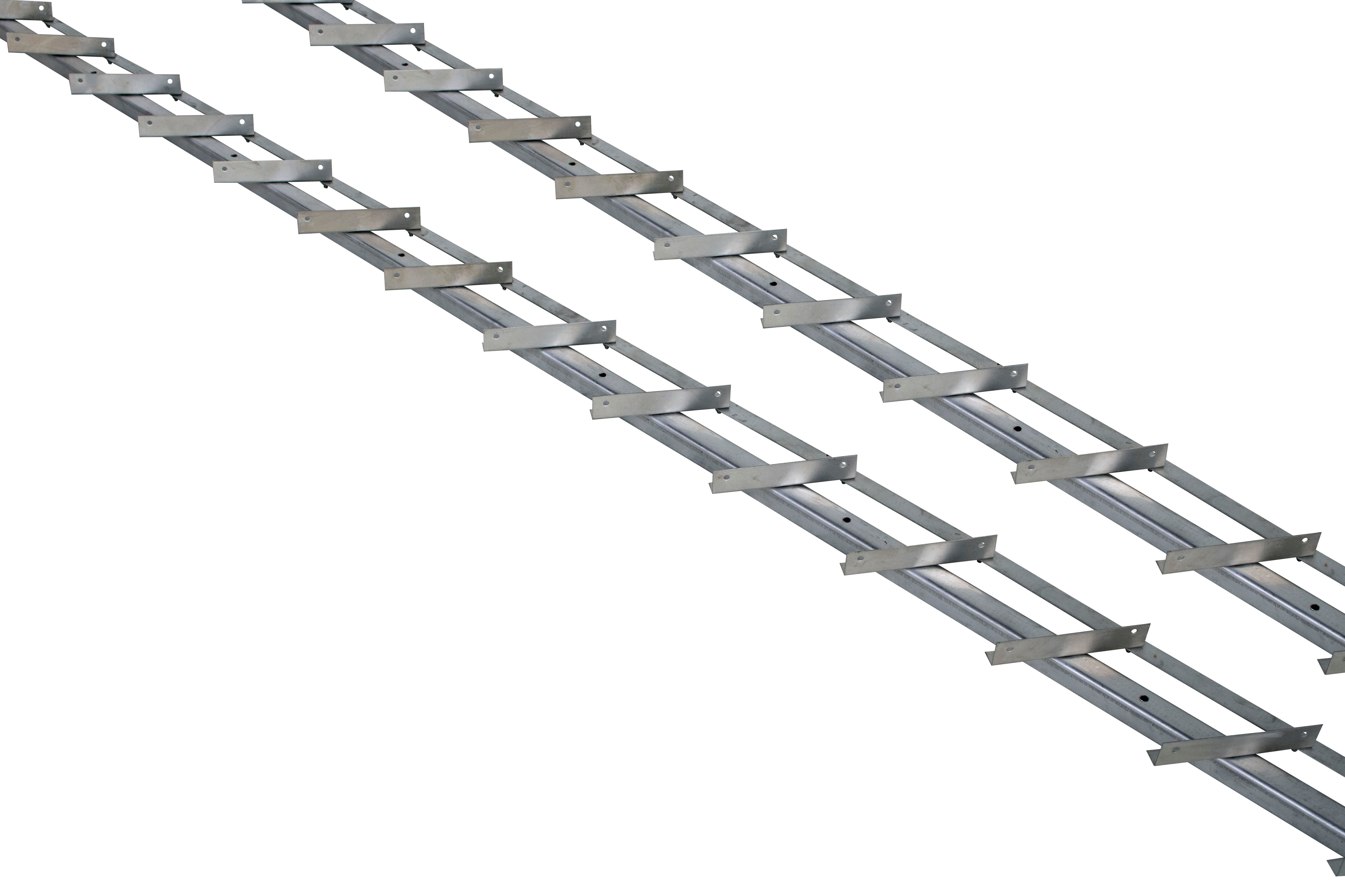 DHZ shutter framewerk, 2 stuks 165cm t.b.v. 14 planken (W56000)