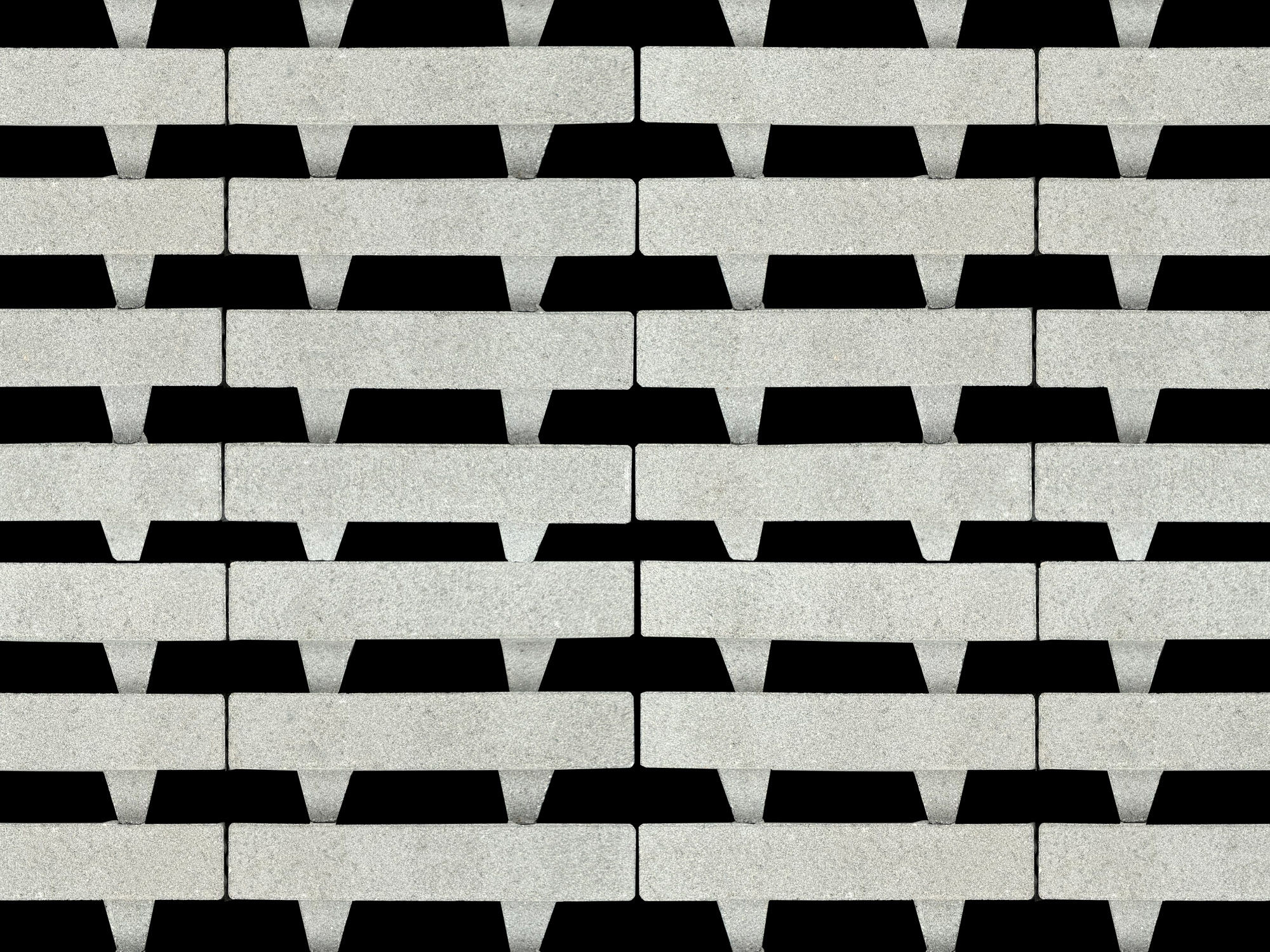 Aqua Bricks waterpasserend 10x30x8cm grijs 40% open