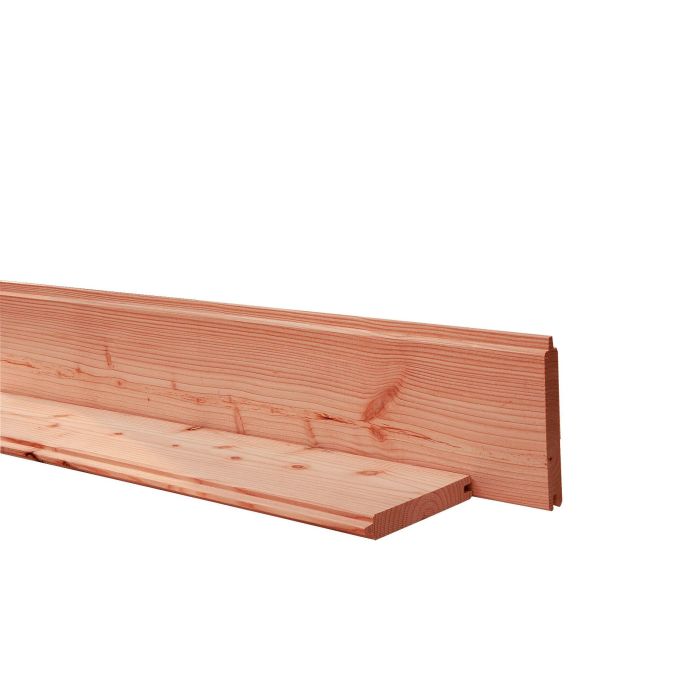 Douglas geschaafd blokhutprofiel 2,8x19,5x300cm, onbehandeld (1011332)