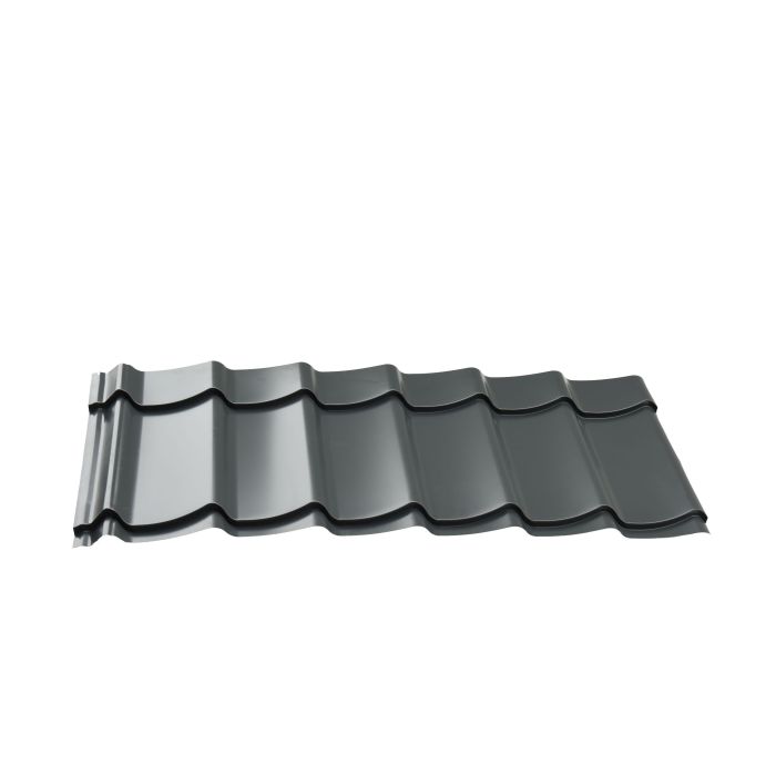 Dakpanplaten t.b.v. Douglasvision kapschuur Comfort 500x320cm, antraciet (1023970)