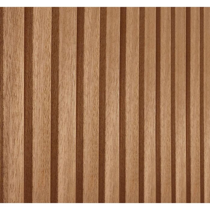 Enkelzijdige wand C met Thermo Triple profiel, ayous, hoogte 224cm (1057024)
