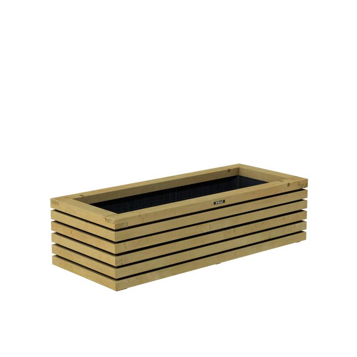 Elan Bloembak, 120x50x30cm groen geïmpregneerd (1063078)