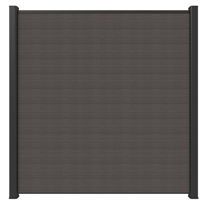 NewTechWood Co-extrusie composiet scherm 180x180cm Silver Gray (1064251)