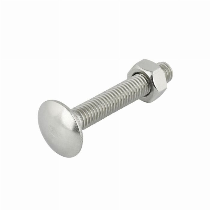 Slotbout incl. moer verzinkt M10x120mm PER STUK
