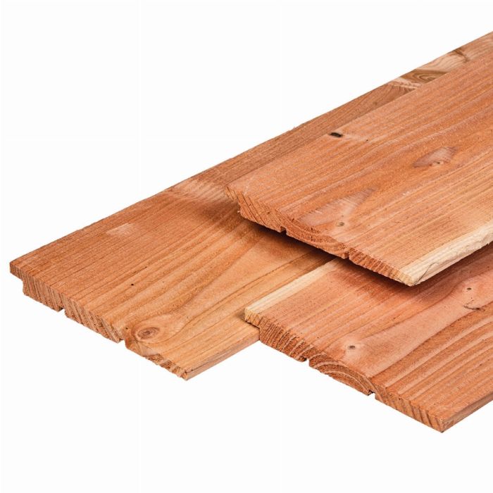 Douglas Zweeds rabat fijnbezaagd 1,1x2,7x17,2x500cm (15,7cm werkend) onbehandeld