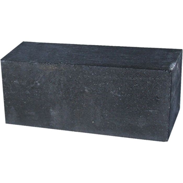 Palissade block 30x15x15cm Zwart