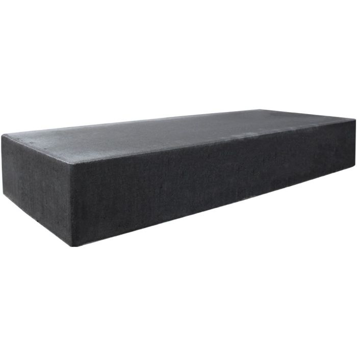 Traptrede massief 18x40x100cm zwart