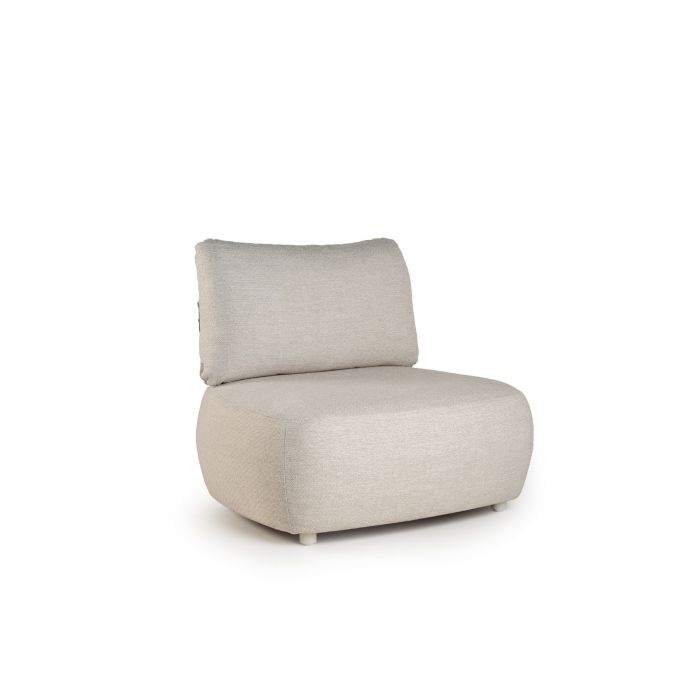 Maracay Lounge Chair Creme White 87x67x101cm