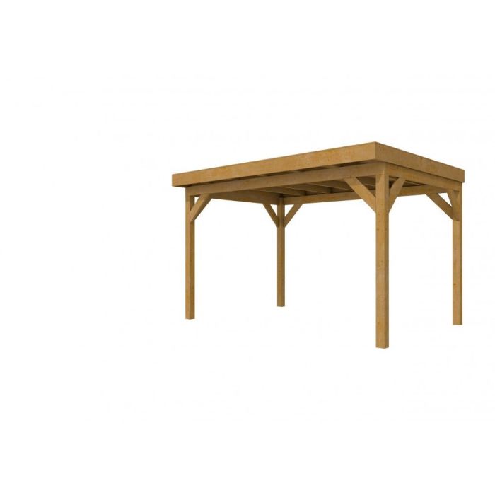 Douglasvision Buitenverblijf Comfort 400x270cm groen geïmpregneerd