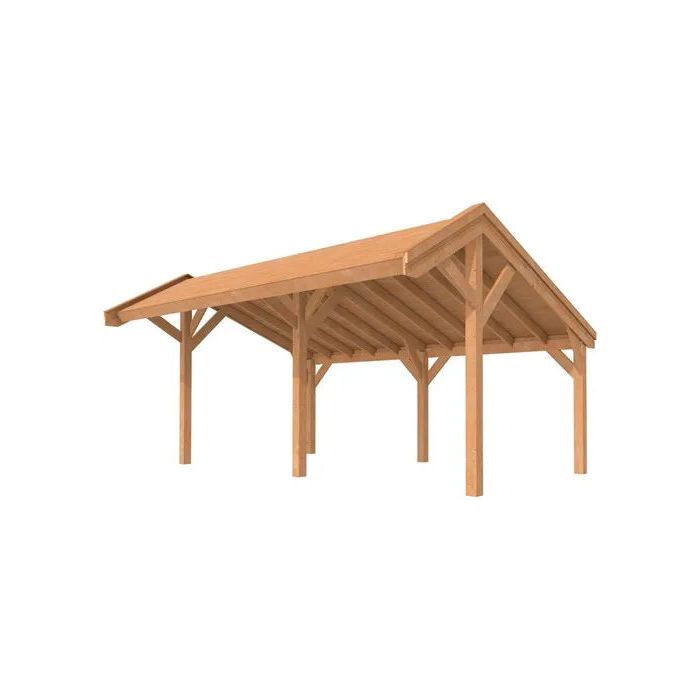 Douglasvision Kapschuur Comfort 500x250cm, onbehandeld