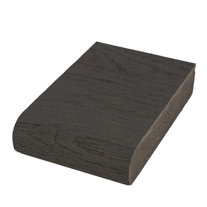 Millboard bullnose Board 3,2x15x360cm Ebony Grey