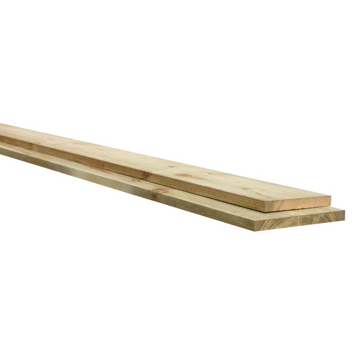Midden-Europees vuren fijnbezaagde plank 1,9x14,5x180cm (W06425)