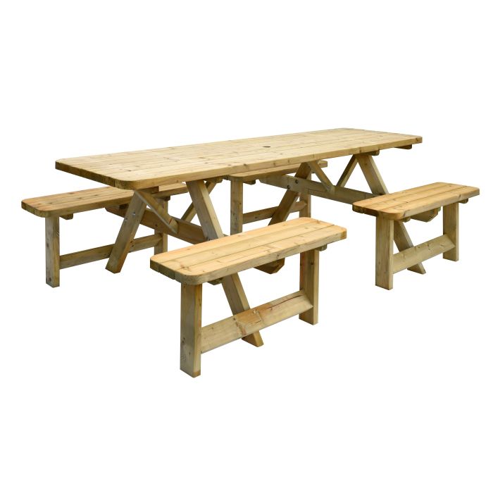 Picknicktafel Family, bladmaat 70x240cm (W11032)