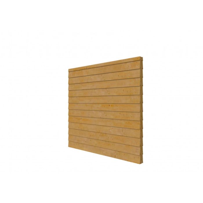 Douglas buitenverblijf Comfort/DHZ zijwand zweeds rabat dubbelzijdig 246,5x224cm, groen geïmpregneerd (W44950)