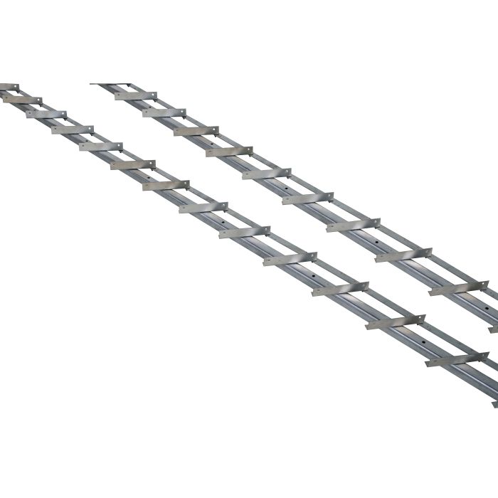 DHZ shutter framewerk, 2 stuks 165cm t.b.v. 14 planken (W56000)