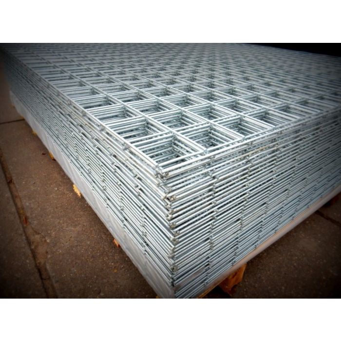 Draadmat 180x90cm maaswijdte 10x10, 4mm gegalviseerd