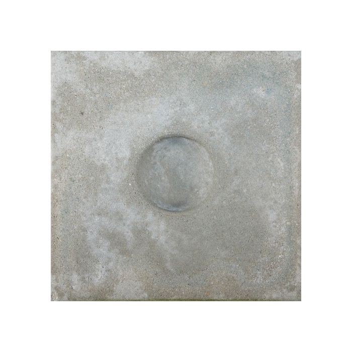 Knikkertegel 30x30x6cm grijs