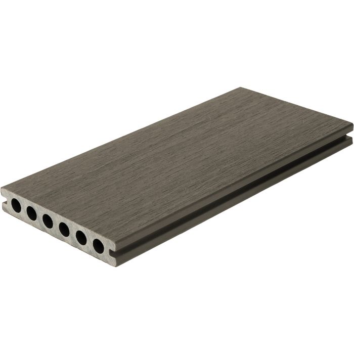 NewTechWood composiet co-extrusie dekdeel houtstructuur 2,3x13,8x300cm, Silver Gray