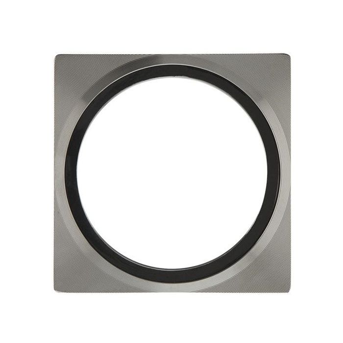 Plate 75 rvs 75x75mm