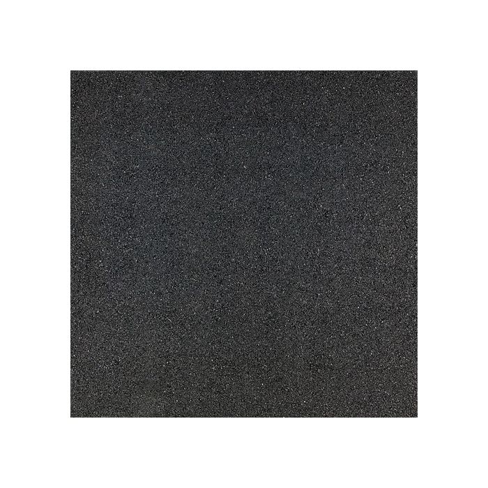 Rubbertegel 50x50x3cm zwart