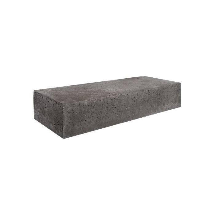 Schellevis Oud Hollandse Traptrede massief 100x40x20cm antraciet