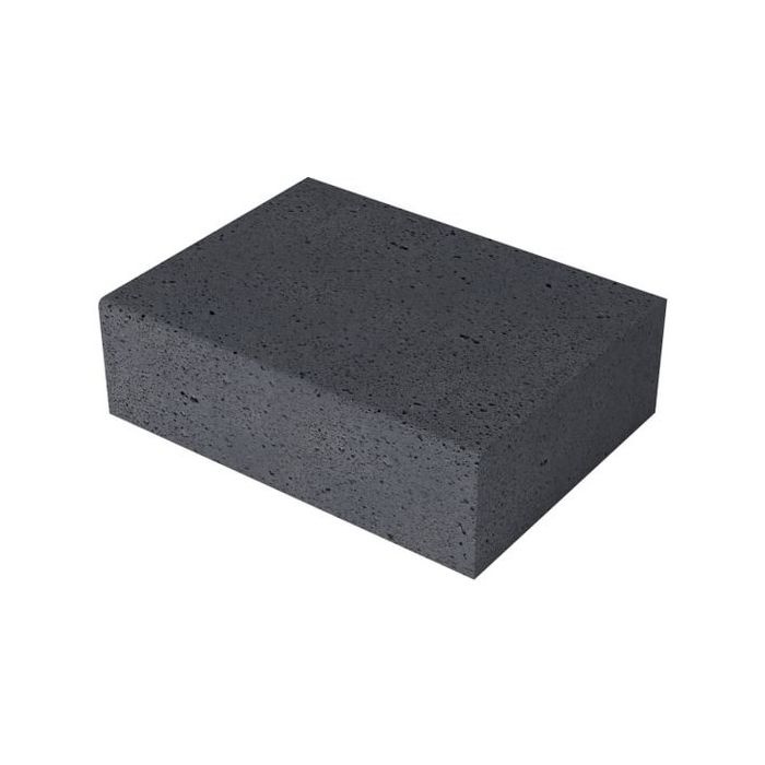 Schellevis Oud Hollandse traptrede massief halve 50x40x20cm antraciet