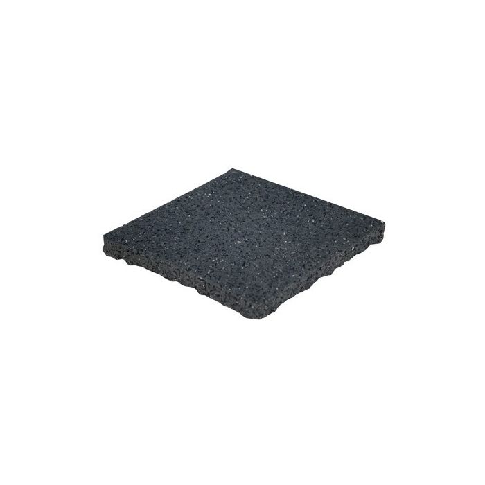 Tegeldrager per stuk zwart 10x10x1cm