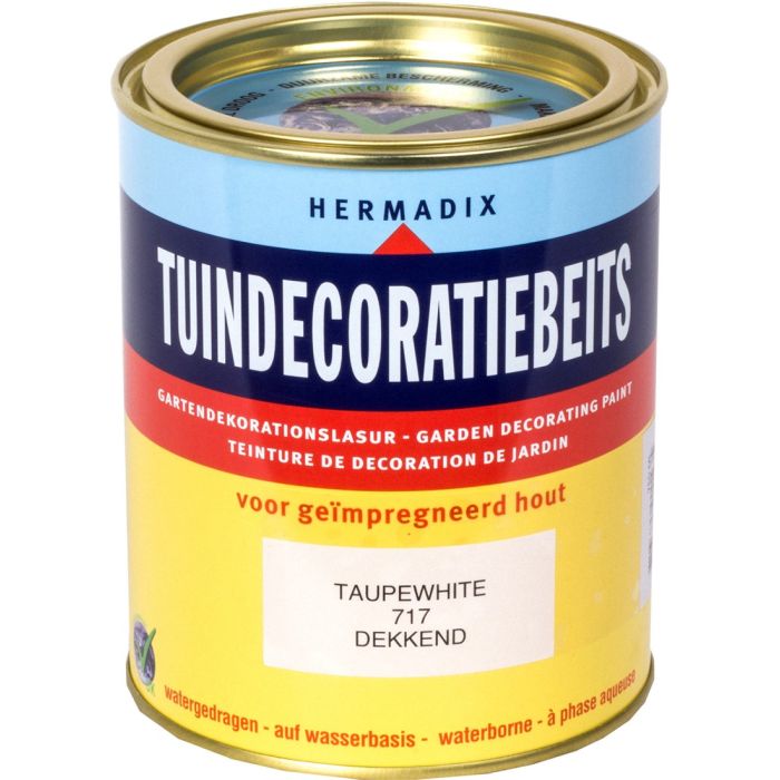 Tuindecoratiebeits 717 2500 ml taupe white