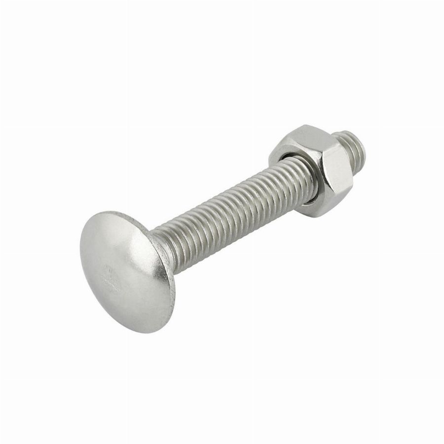 Slotbout incl. moer verzinkt M10x100mm per stuk