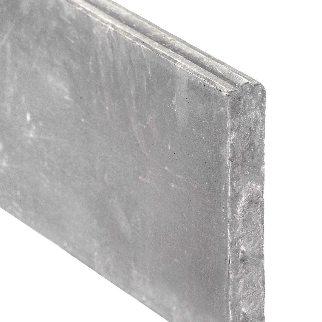 Betonplaat grijs ongecoat 3,5x25x184cm