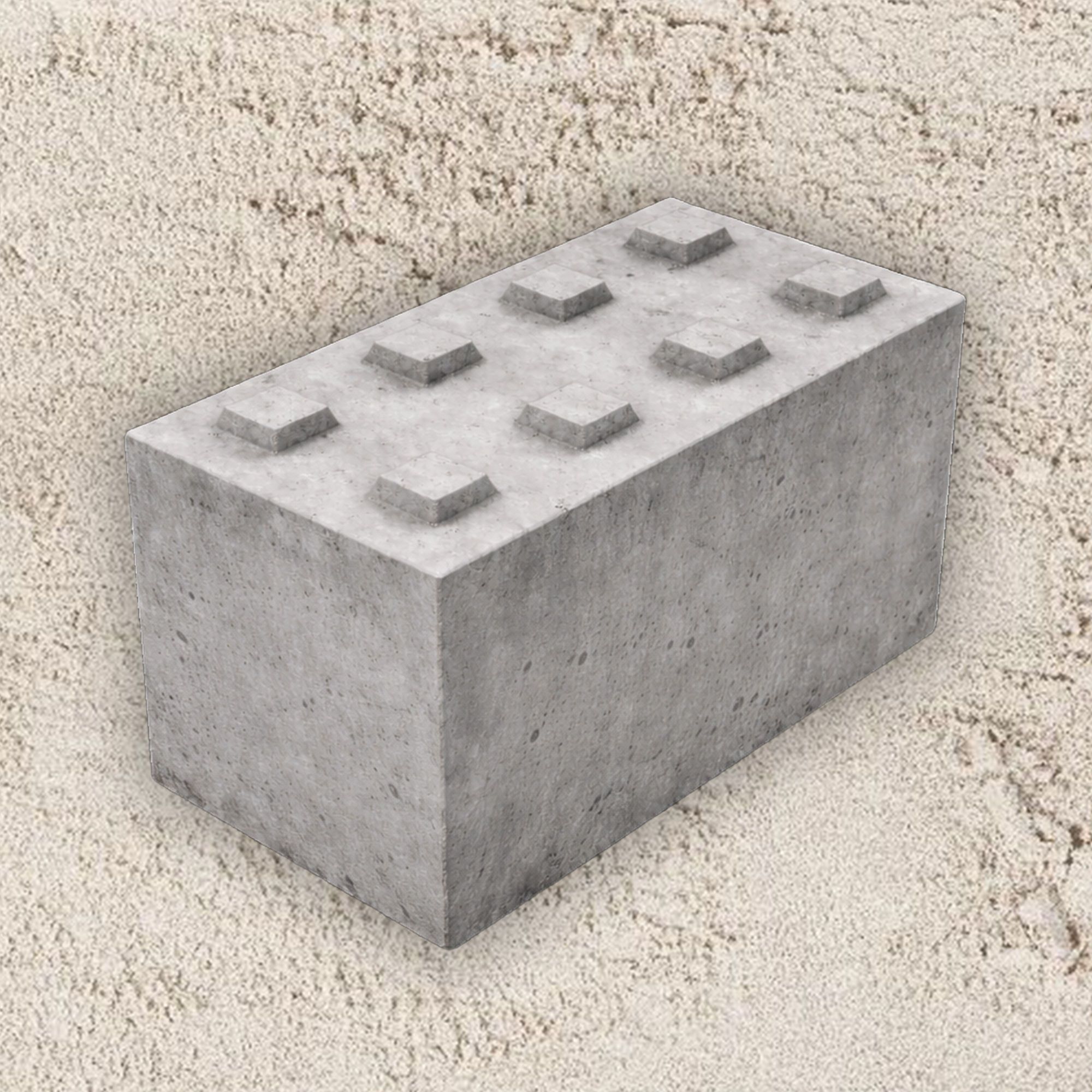 Gebruikte betonblok 160x80x80cm