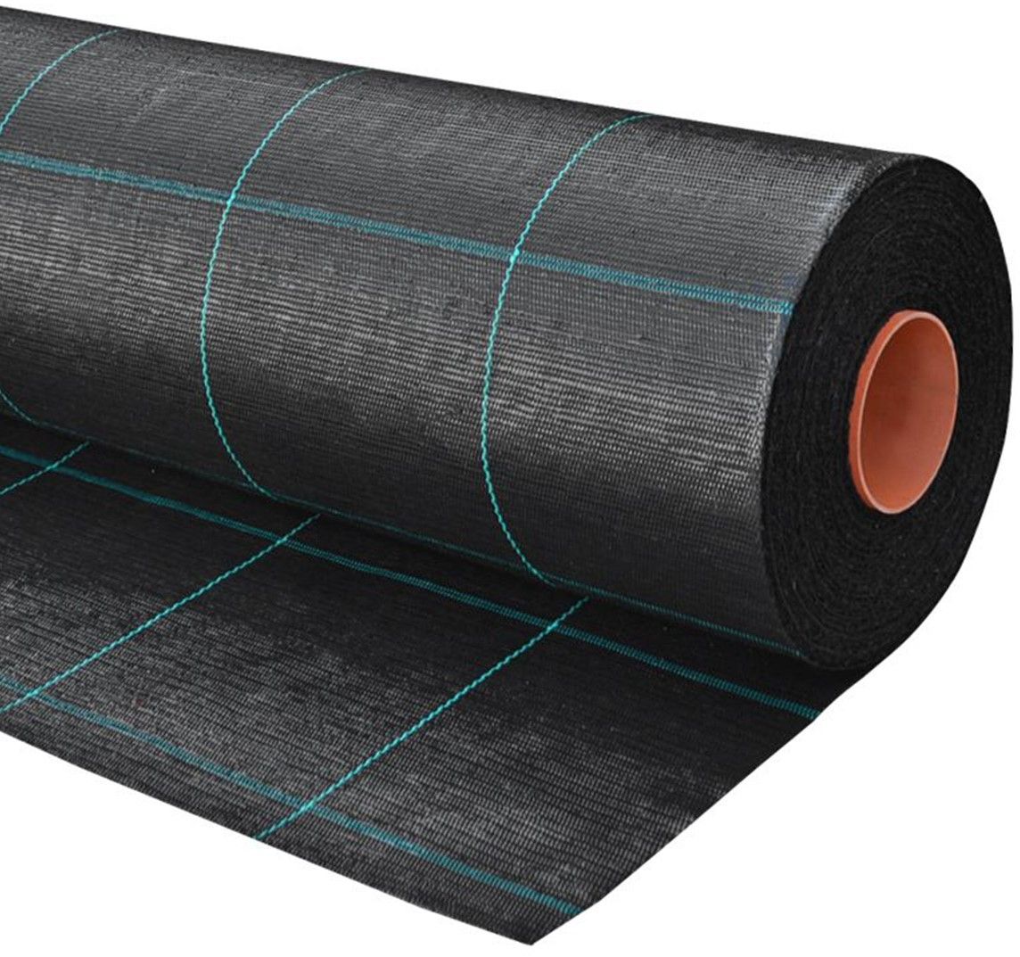 Anti worteldoek 2 mtr breed zwart