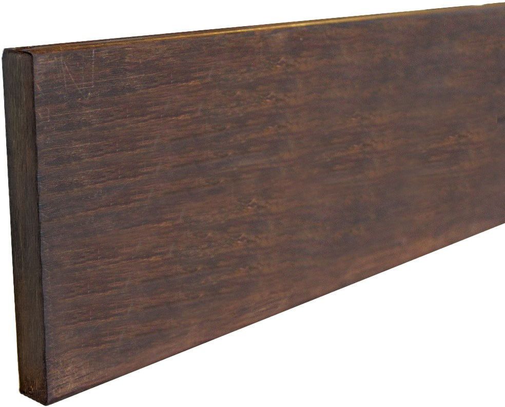 Gardendecking Bamboo Kantplank 3x12x200cm Dark Brown