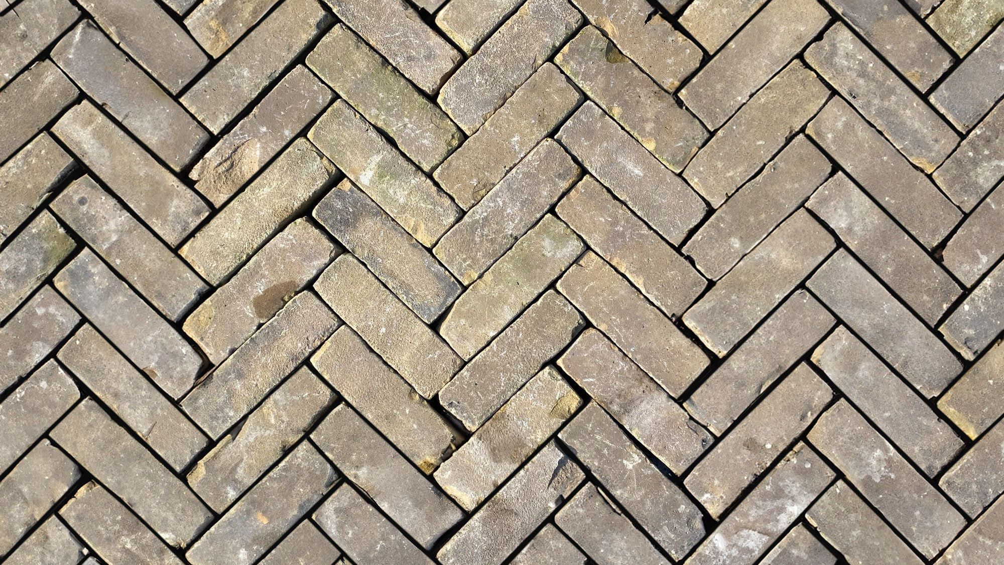 Gebakken dikformaat jong gebruikt geel (op pallet)