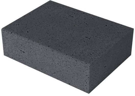 Schellevis Oud Hollandse traptrede massief halve 50x40x20cm antraciet