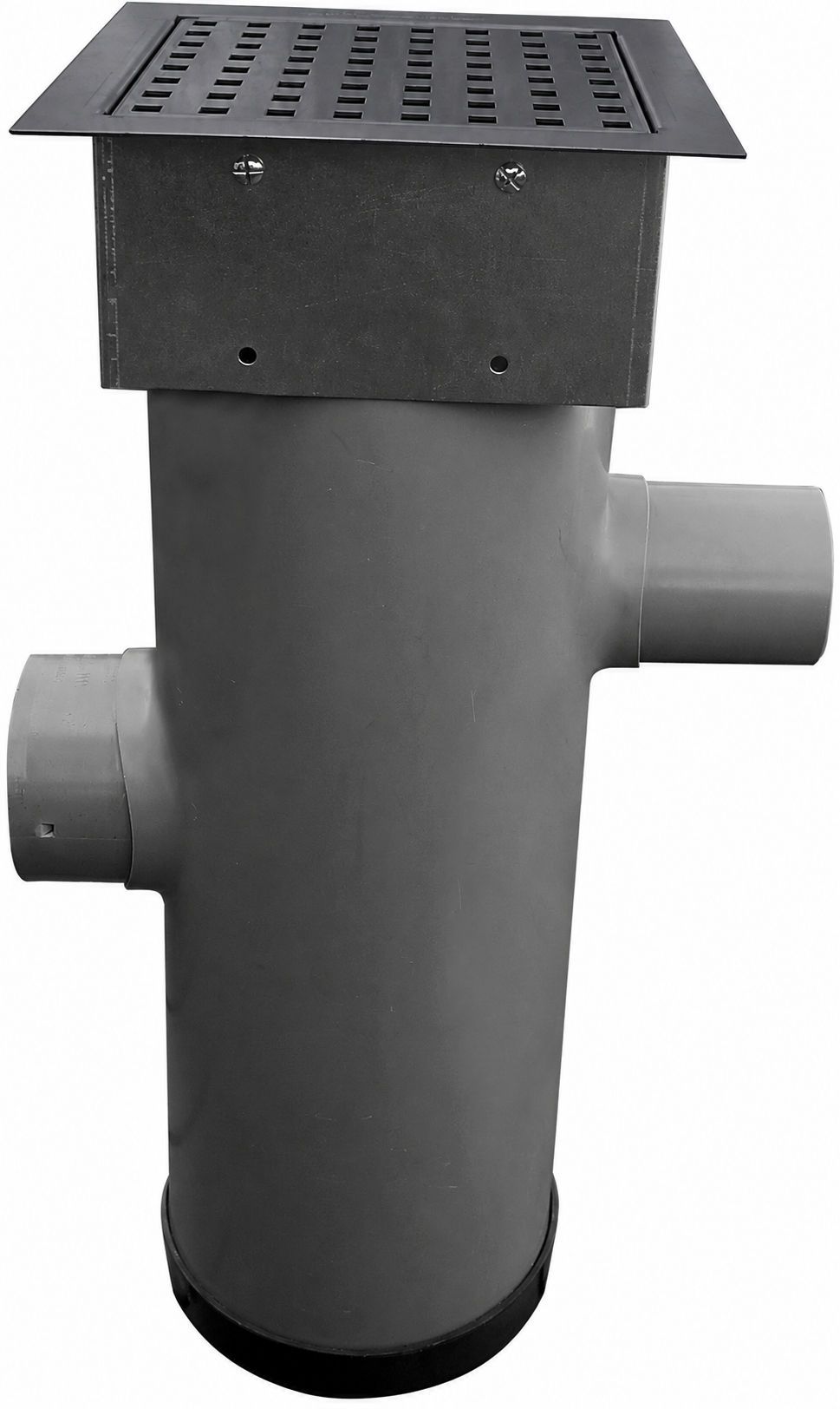 Hydroblob Zandvangput met loofscheider ZVP-MR Grafiet 615HØ20cm, in-enuitlaat Ø100mm