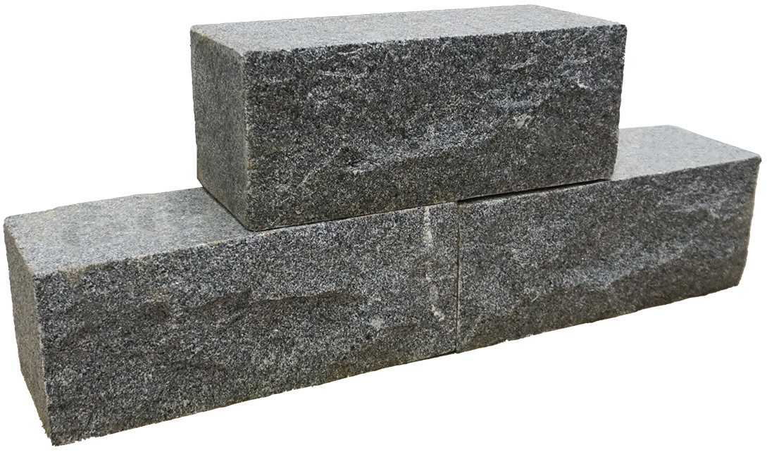 Graniet Dark Grey Donkergrijs 30x12x12cm