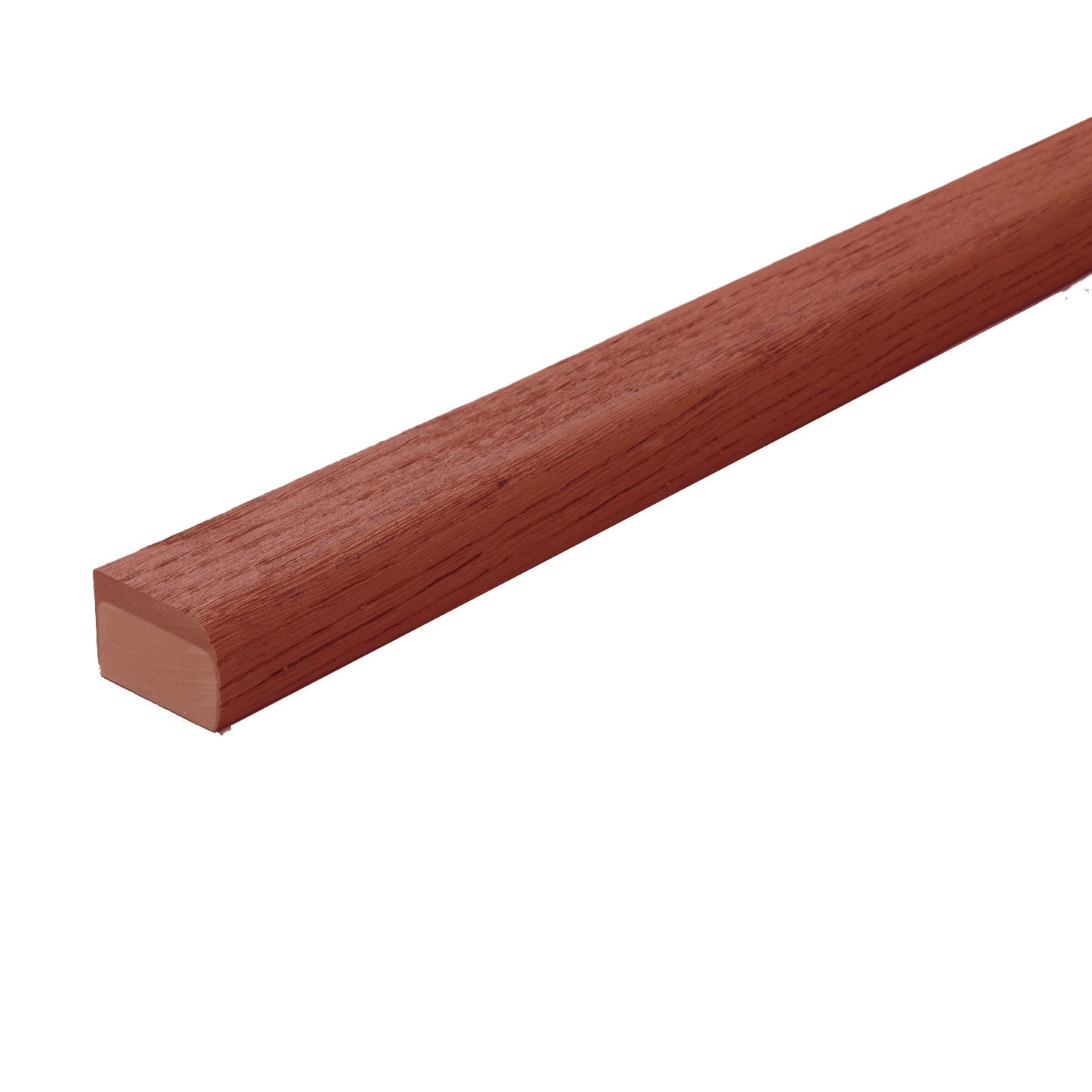 Millboard bullnose Edging Flexible 3,2x5x240cm Jarrah (buigbaar randprofiel)